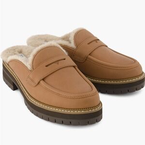 TOMS Cara Cozy Lug Sole Loafer Mule - size 8.5